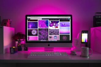Tendances modernes en conception de sites web avec typographie audacieuse