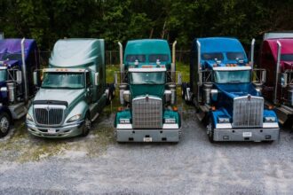 Capacité de transport lourd de marchandises en pleine étude de marché