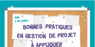 Infographie : 10 bonnes pratiques en gestion de projet