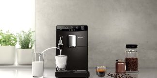 machine à expresso avec broyeur