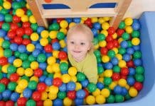 Piscine à balles pour bébé idéal pour l'éveil