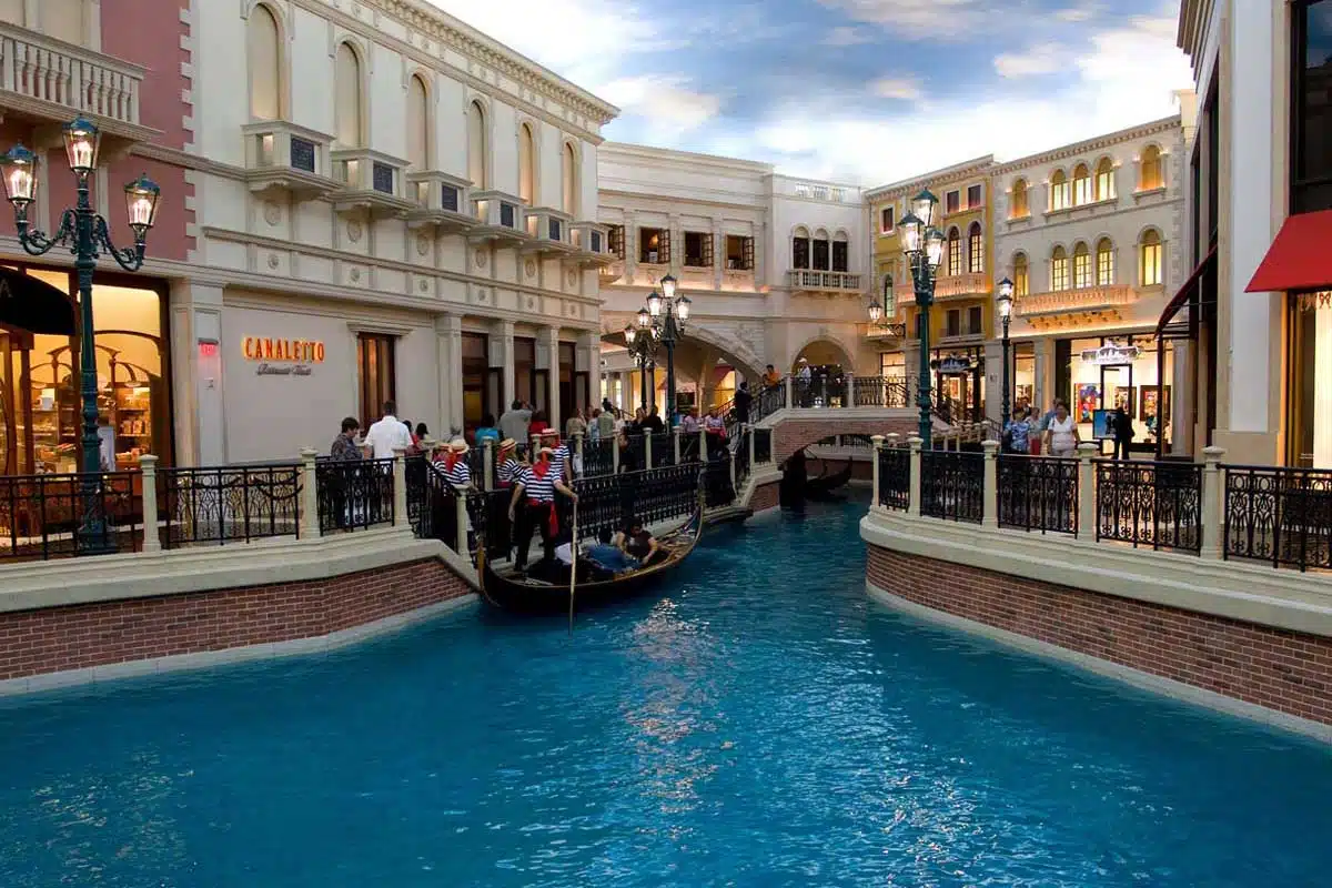 Se balader sur l'eau à Las Vegas
