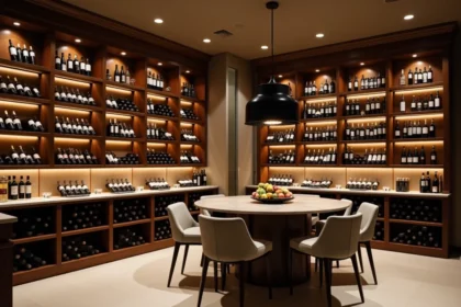 cave à vin maison