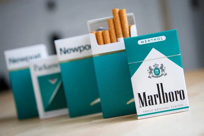 cigarettes menthol