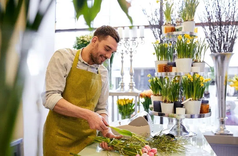 métier de fleuriste