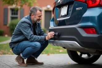 Caméra de recul pour porte-vélos offrant une vision arrière améliorée
