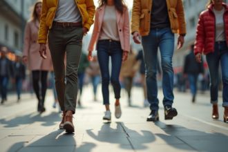 Chaussures tendance influençant style et confort dans la mode actuelle