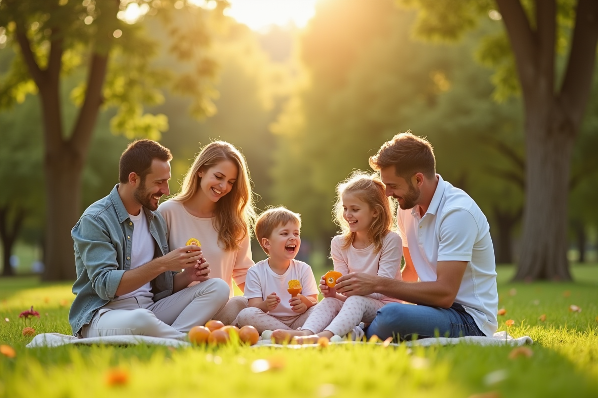 famille heureuse