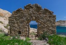 Porte sur le GR20 en Corse