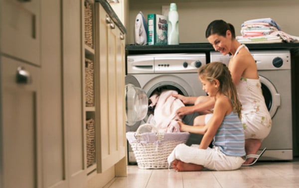 lave linge famille
