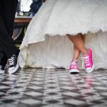 pieds de mariés