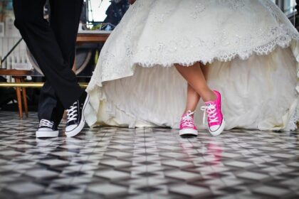 pieds de mariés