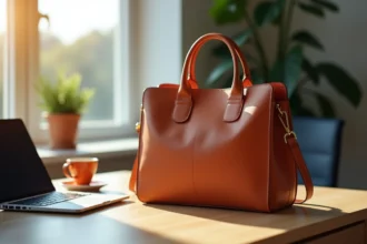 Sac medium de Cabaïa alliant élégance et praticité pour le travail