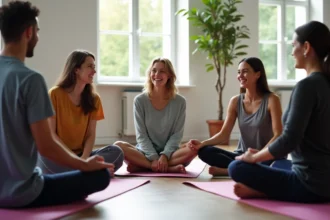 Séance de yoga du rire en entreprise à Poitiers