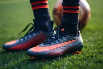 Crampons de football innovants utilisés par Kylian Mbappé